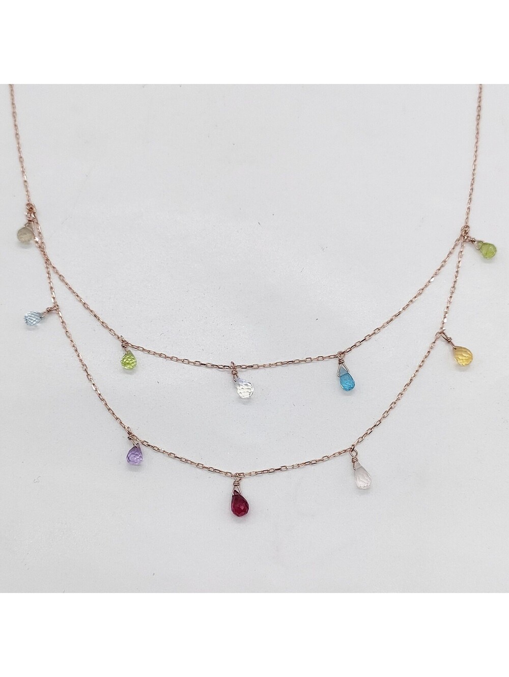 Jewelry Necklace Gold Rose Gold Multi Color 2342861